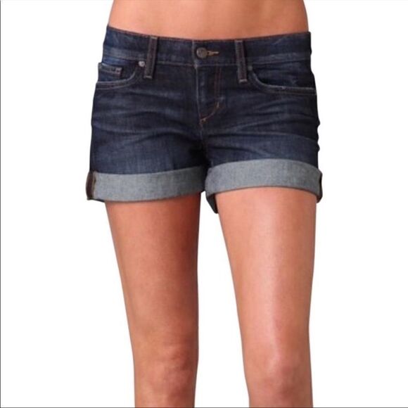 Joe's Jeans Rollup Denim Shorts Wash Sammy - Picture 2 of 6